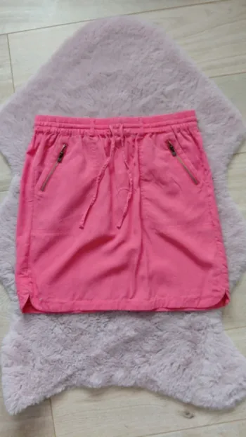 Jupe rose élastique Camaïeu taille 36