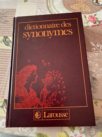 Dictionnaire synonymes