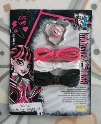 Kit porte clés DIY MONSTER HIGH PANINI neuf
