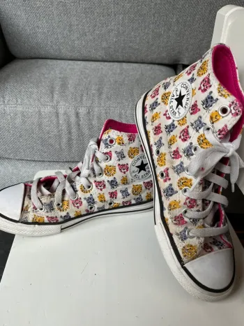 Baskets hautes converse 35 fille