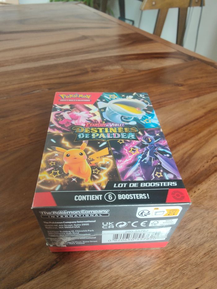Bundle cartes pokémon destinées de paldea ev4.5 - photo numéro 2