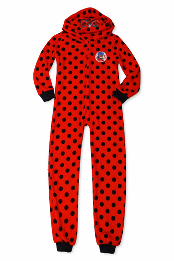 Pyjama combinaison pilou pilou, fille. Lady Bug. 10 ans
