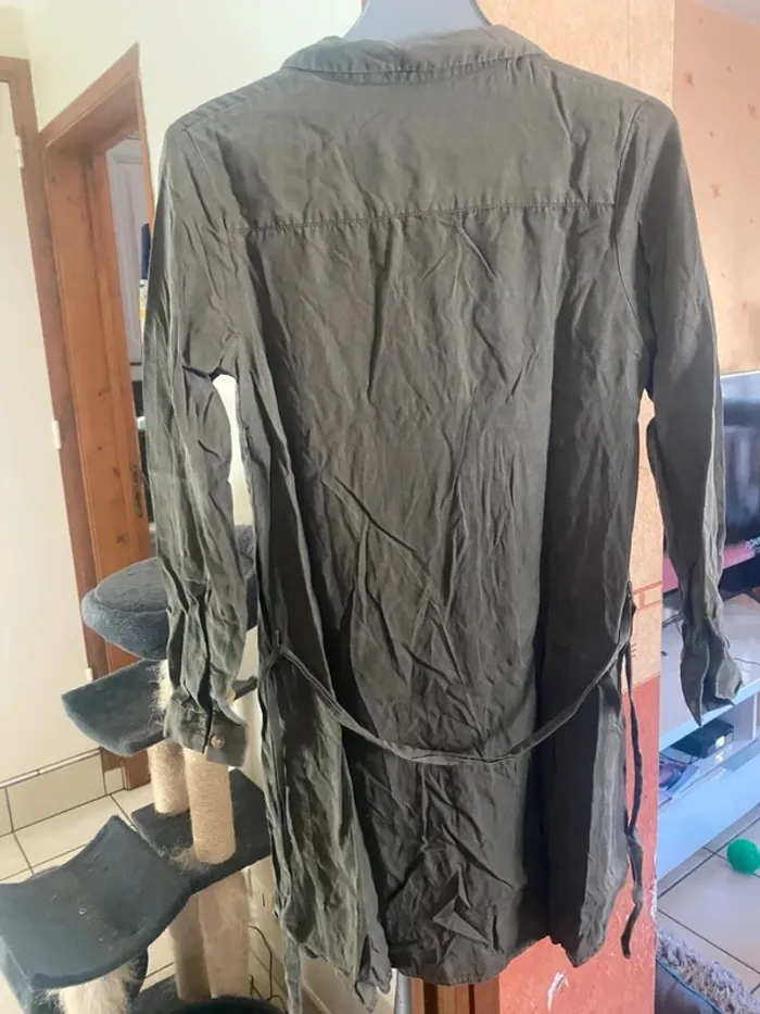 Robe chemise kaki Kiabi T38 – Casual chic & confortable - photo numéro 6