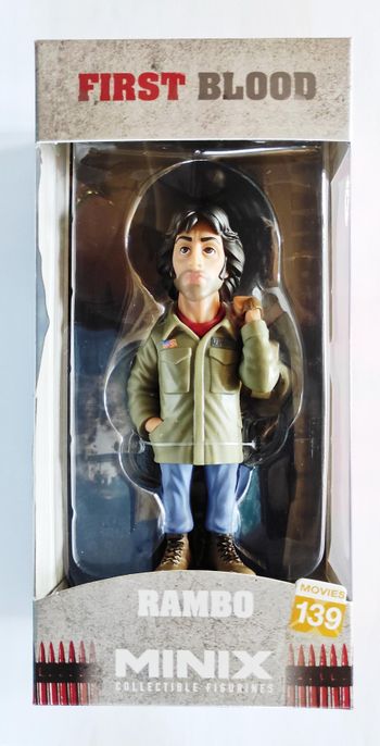 RAMBO FIRST BLOOD PART 1 - Rambo - Figurine Minix 12cm