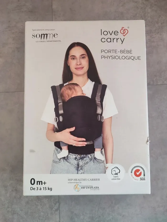 Porte bébé ONE+ Love and Carry Marine - photo numéro 6