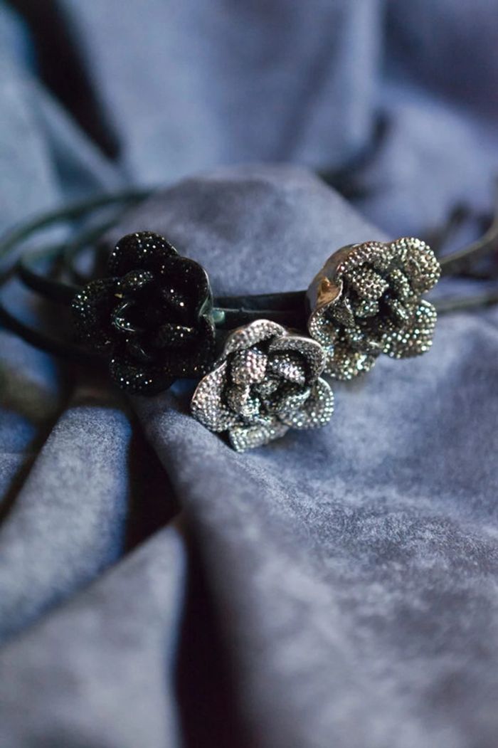 Lot de 3 serre têtes à paillettes - photo numéro 2