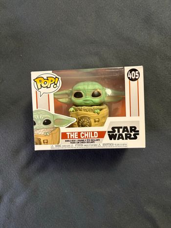 Figurine Funko Pop! N°405 - Star Wars - The Mandalorian bébé Yoda- The Child