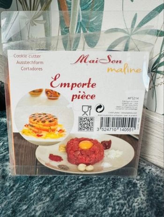 🌼emporte pièce ronde mauve 🌼 - photo numéro 2