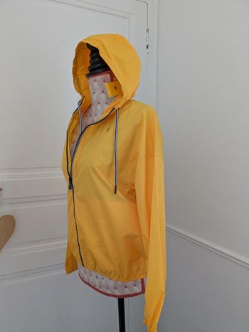 Imperméable coupe vent XS jaune Petit Bateau