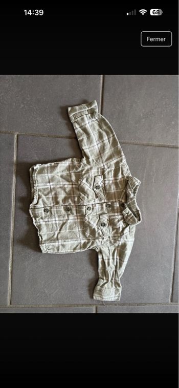 Chemise 6mois 