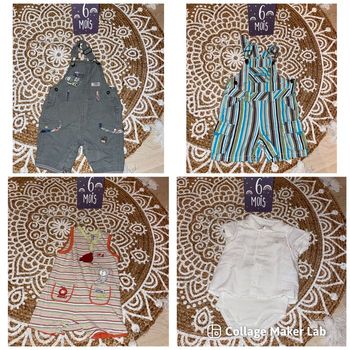 Salopette garçon 6 mois