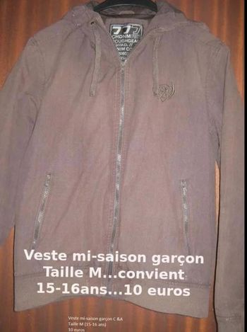 Veste  mi-saison garçon