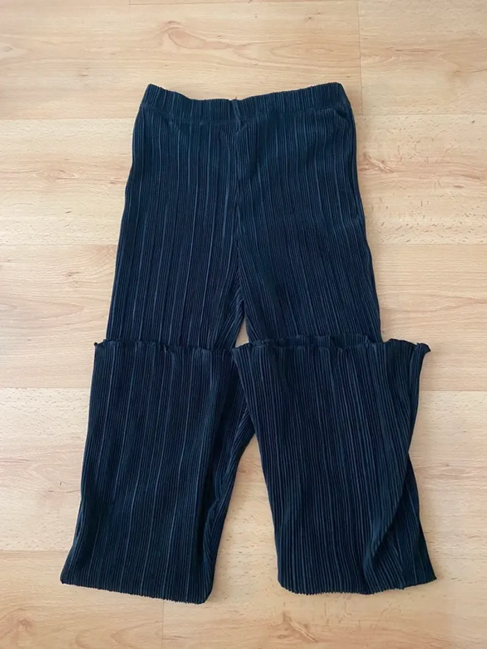 Pantalon plissé patte d’éléphant H&M - photo numéro 5