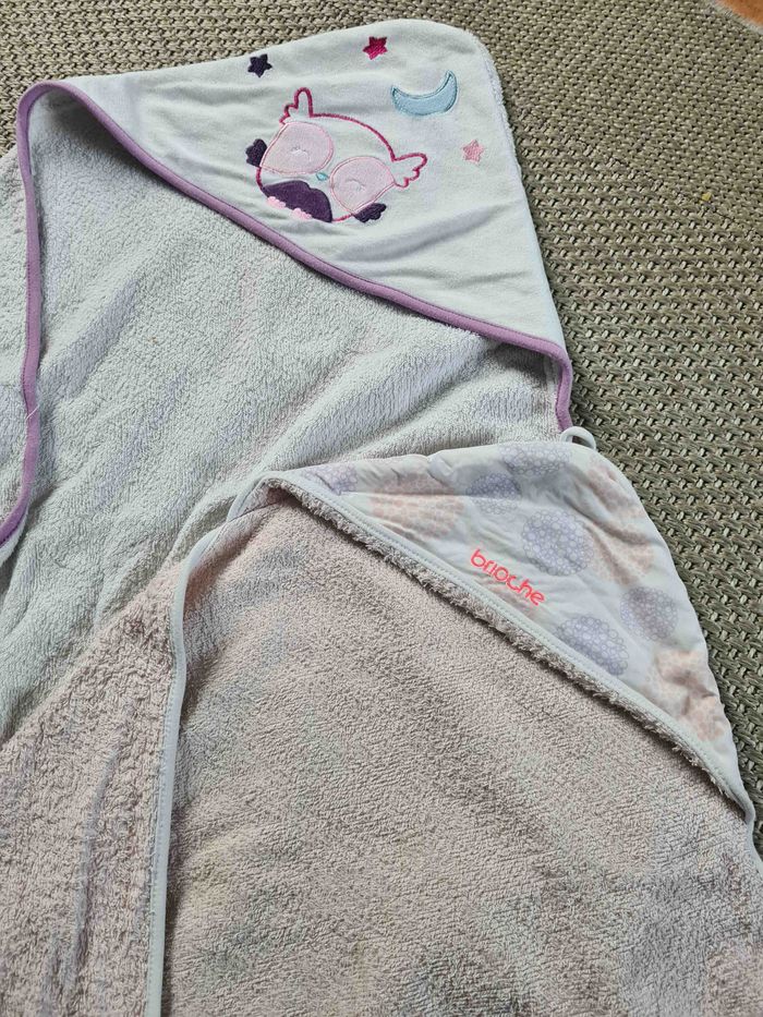 Lot de 2 capes de bain - fille - photo numéro 3