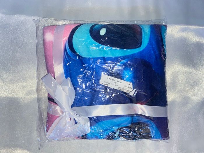 Couverture polaire stitch coeur - photo numéro 7