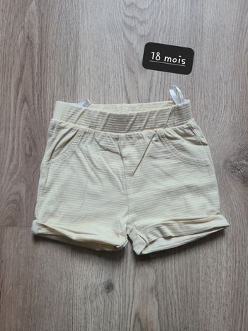 Short léger 18 mois