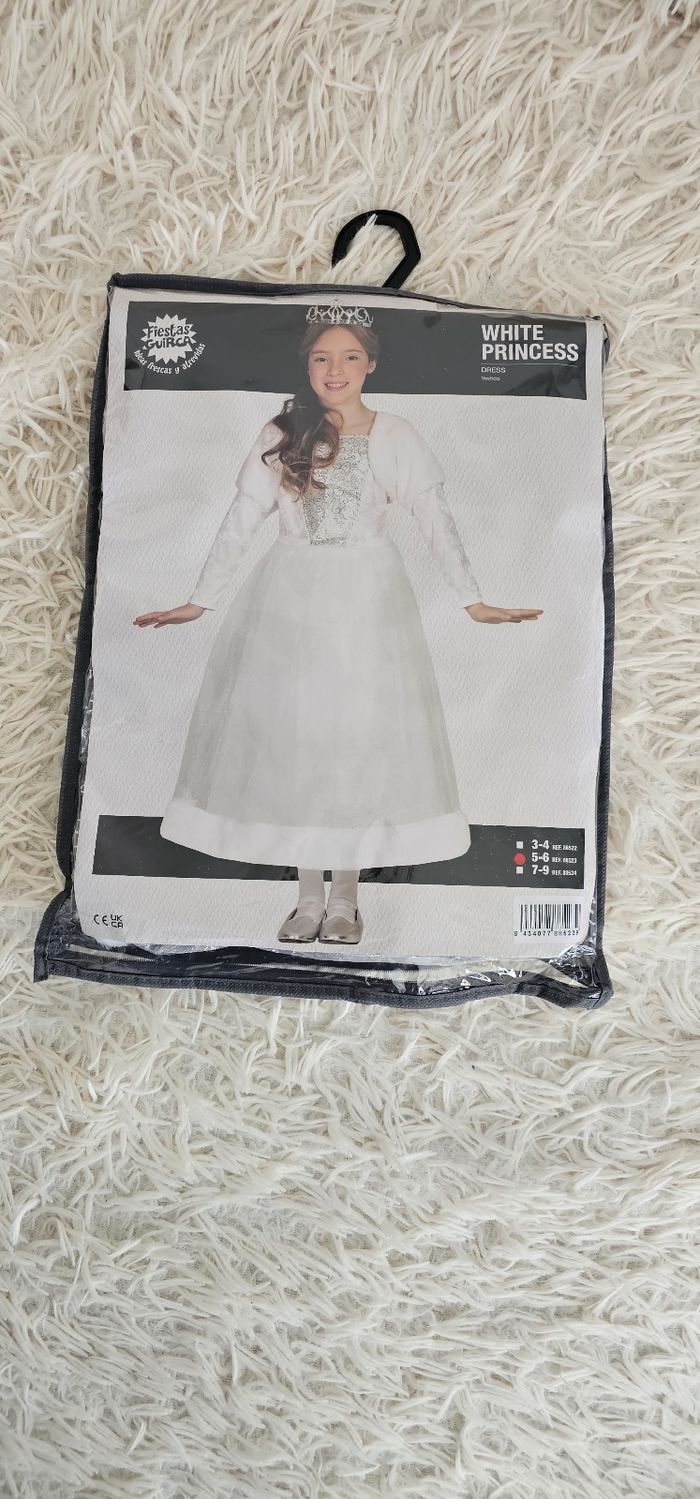 Déguisement de Princesse 5-6 ans Neuf