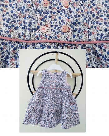 6 mois robe été sergent major n