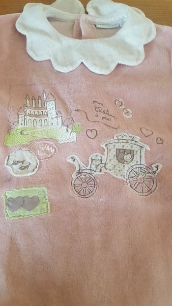 Pyjama velours Vert baudet 18 mois