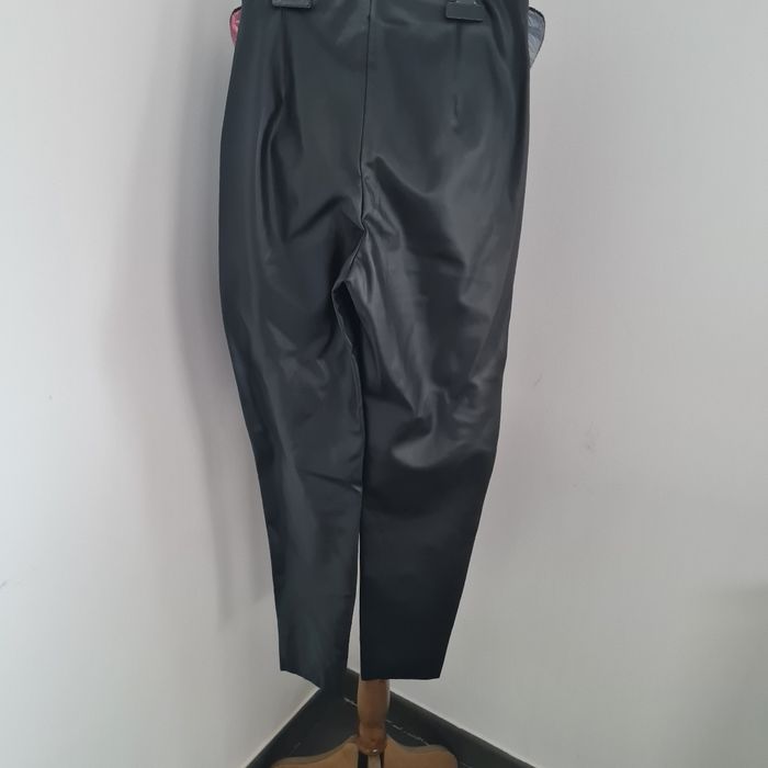 Pantalon faux cuir zara - photo numéro 3