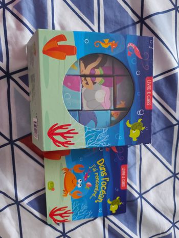 Puzzle bloc et livre