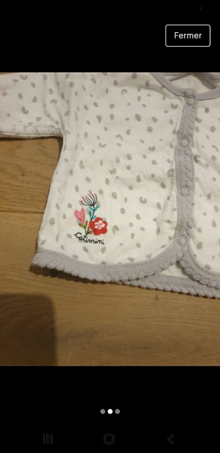 Gillet catimini 6 mois - photo numéro 2
