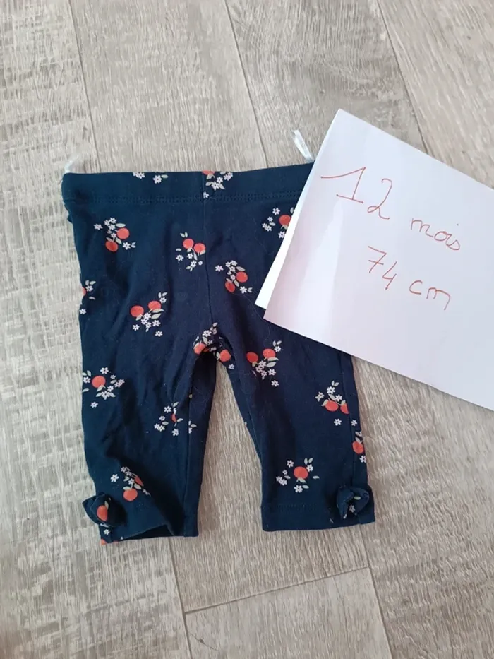 Legging 12 mois baby club 74 cm