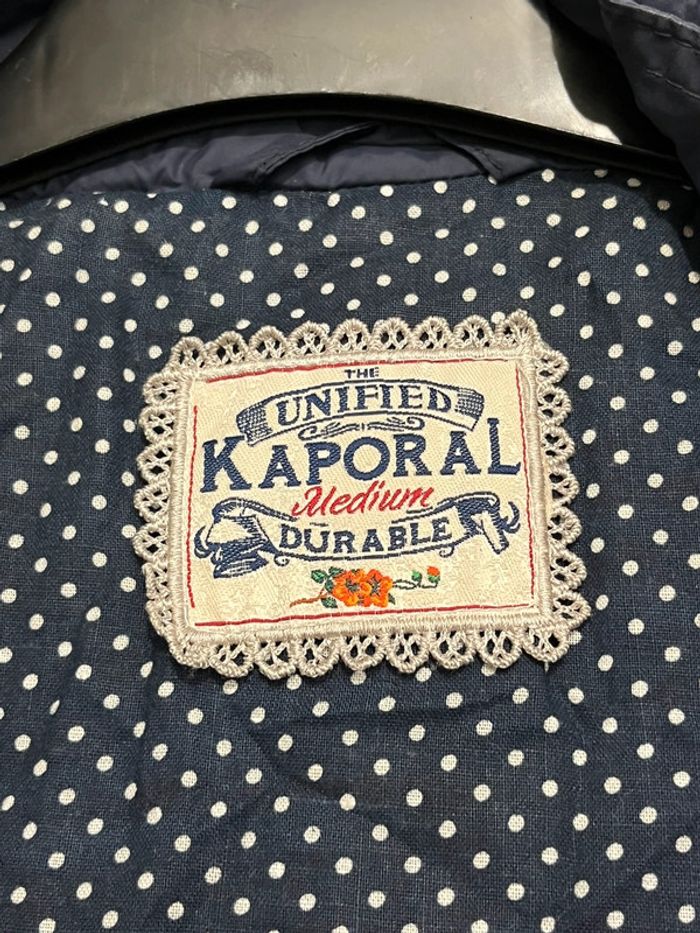 Imperméable coupe vent femme Kaporal M 38 bleu marine k-way kway - photo numéro 13