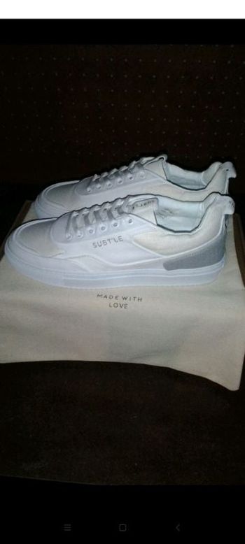 Baskets sigma blanche et grise taille 42 neuve