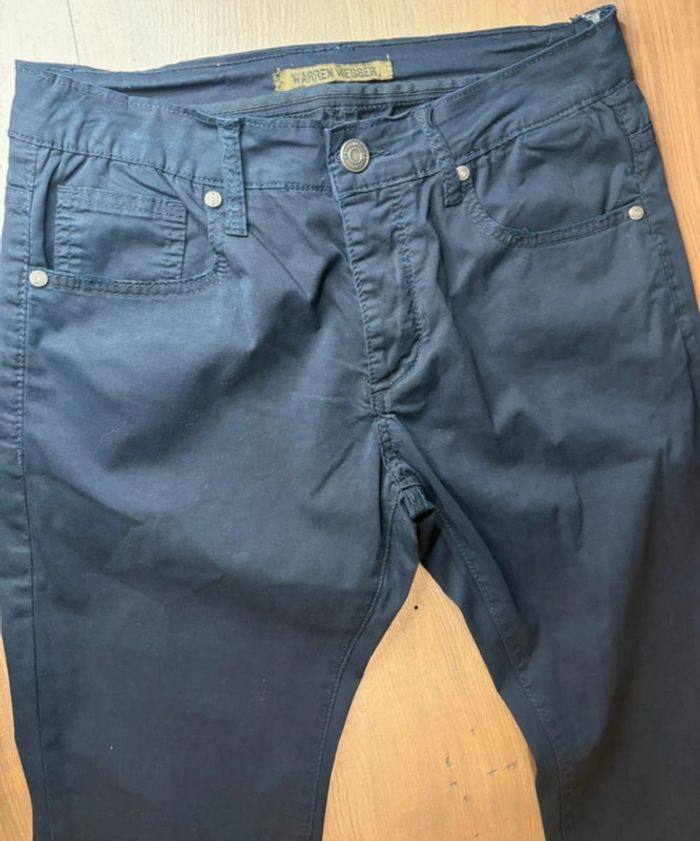 Pantalon noir Skinny homme Taille 40 - photo numéro 3