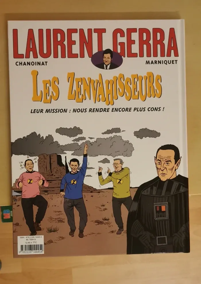 Livre bd les zenvahisseurs Laurent gerra neuf - photo numéro 2