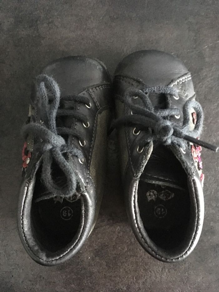Chaussure bébé fille Pat et Ripaton - taille 19 - photo numéro 3