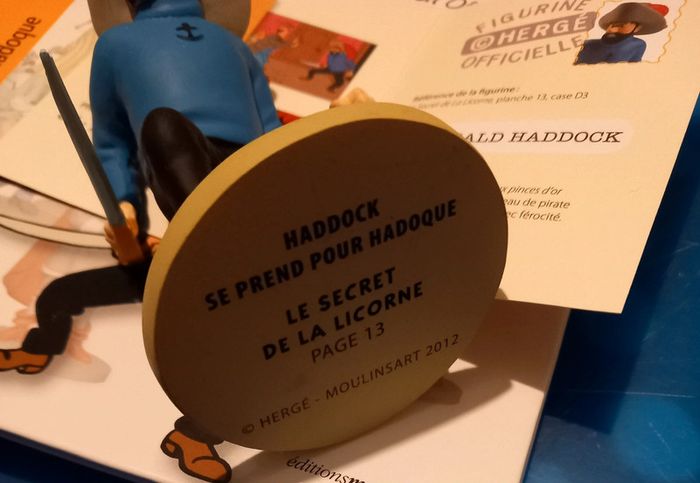 Figurine Haddock en haddoque - photo numéro 3