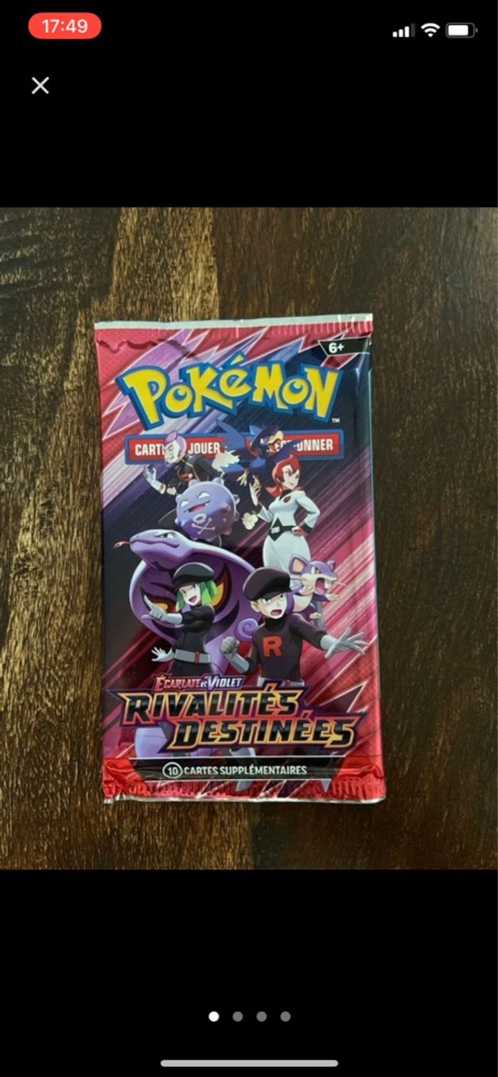 Booster Pokémon Rivalités Destinée