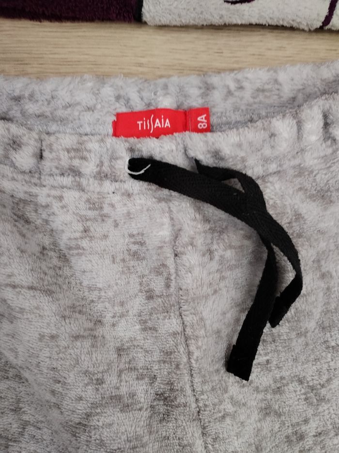 Pyjama chat peluche chaud fille hiver 8 ans Tissaia - photo numéro 4