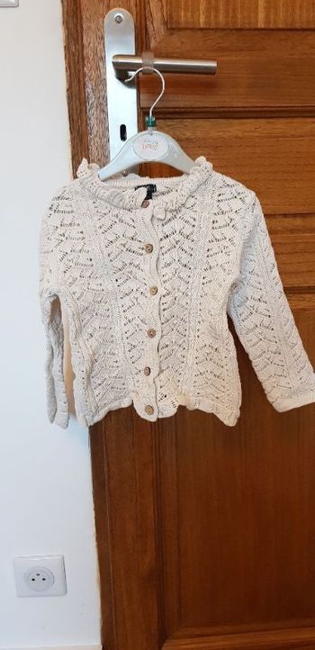Gilet fille 24 mois
