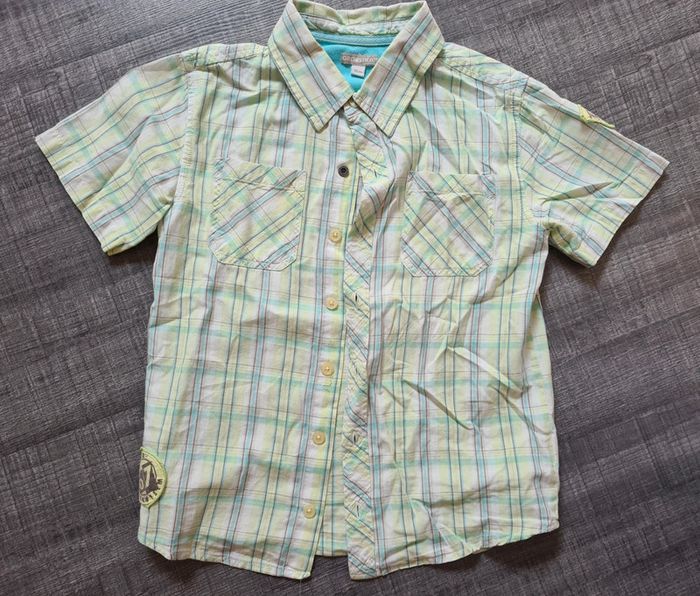 Chemise courte manche 10 ans