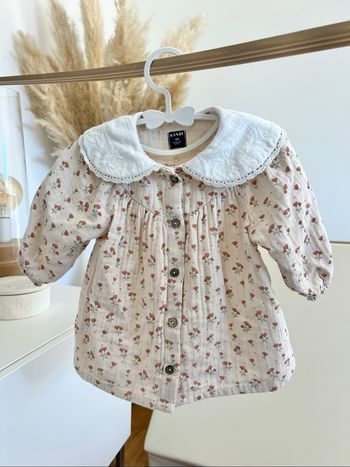 Robe fleurie 3mois/56 à 62cm - Kiabi