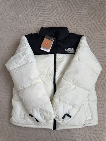 The North Face Doudoune 700  Blanche Taille L Homme/Femme