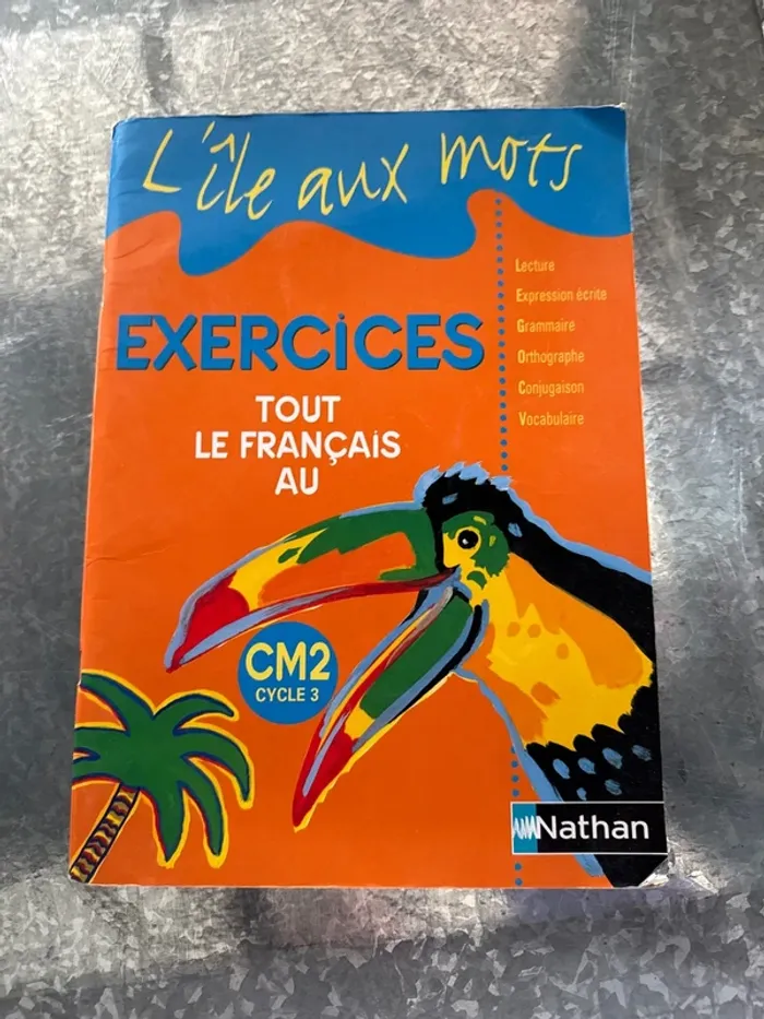 Livre exercice tout le français au CM2