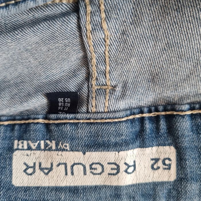 Jean 52 kiabi regular long bleu clair