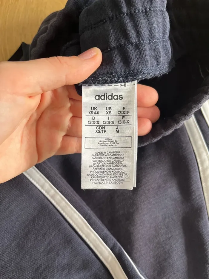 jogging adidas XS bleu marine - photo numéro 3