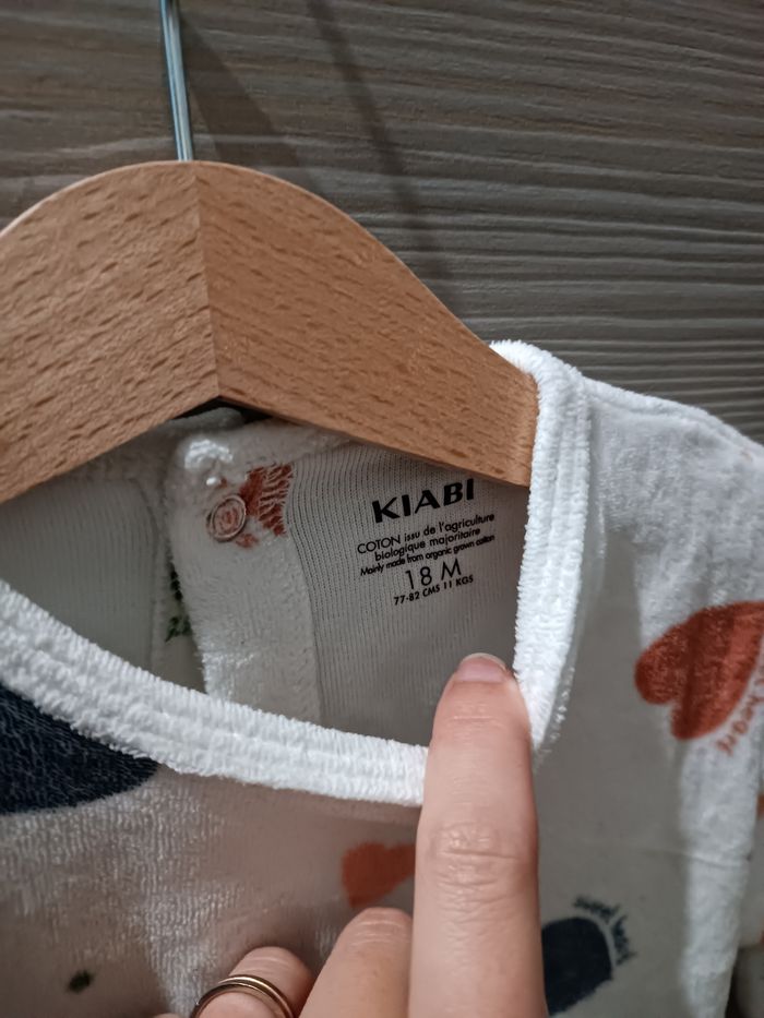 Pyjama velours coeur - photo numéro 2