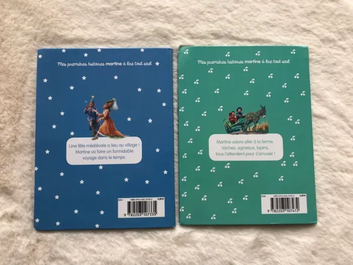 Lot 2 livres Martine - je commence à lire - photo numéro 2