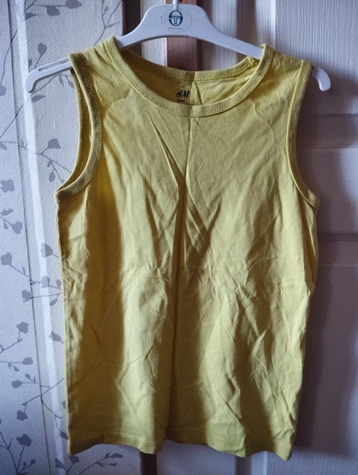 Lot de 7 débardeurs garçon taille 8 ans Orchestra H&M - photo numéro 3
