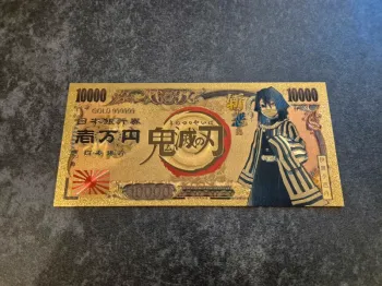Billet OR à collectionner Démon Slayer