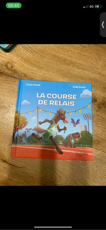 Livre la course de relais