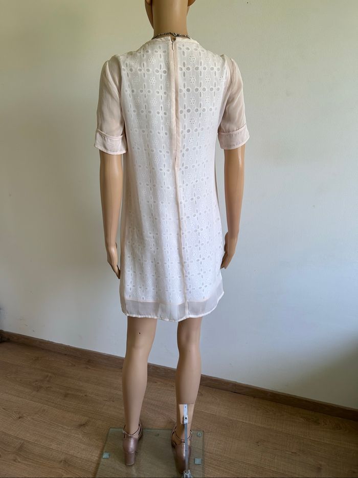 Robe beige à manches courtes See U Soon taille 0 jamais portée - photo numéro 6