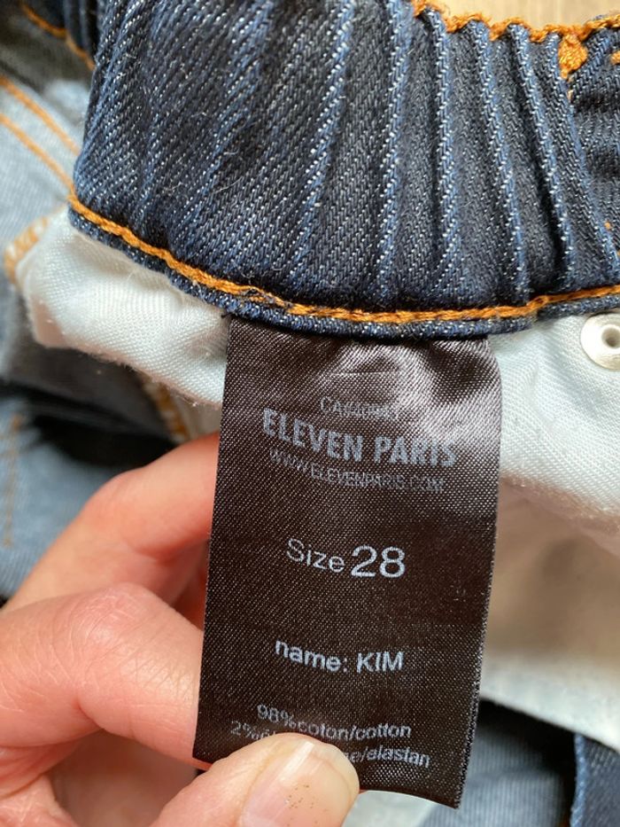 Short jean eleven paris 28 style KIM - photo numéro 5