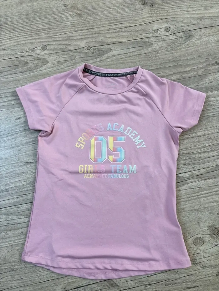 Haut de sport 8ans rose activ’touch